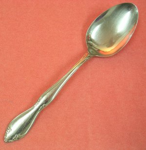 ONEIDA LTD BERKLEY SQUARE SERVING SPOON STAINLESS FLATWARE SILVERWARE