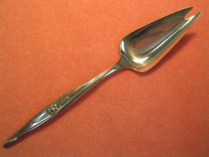 INTERNATIONAL SPRING CHARM CHEESE SERVING PICK 1847 ROGERS BROS STAINLESS FLATWARE SILVERWARE