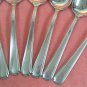 ONEIDA FLIGHT 6 PLACE SPOONS ONEIDACRAFT DELUXE STAINLESS FLATWARE SILVERWARE