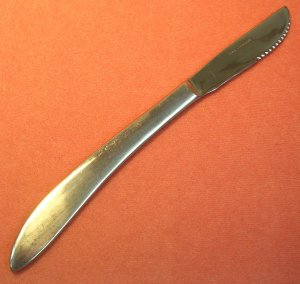HULL PARADISE PLACE KNIFE STAINLESS STEEL FLATWARE SILVERWARE