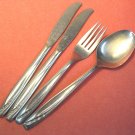 INTERNATIONAL LAWNCREST 6pc ROGERS CUTLERY Co STAINLESS FLATWARE SILVERWARE
