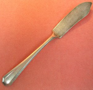 INTERNATIONAL WM ROGERS & SON AA LINCOLN 1917 SPREADER SILVERPLATE FLATWARE