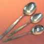 MADEIRA JAPAN TEA PLACE & SUGAR SPOONS MADIERA STAINLESS FLATWARE SILVERWARE