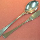ORLEANS SILVER ORL33 ORL5 ORL 5 or 33 SPOON & SPREADER  STAINLESS FLATWARE SILVERWARE