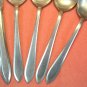 SOHNACO unknown pattern 4 PLACE SPOONS & KNIFE STAINLESS FLATWARE SILVERWARE