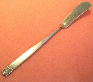 STANLEY ROBERTS CROWN STRATFORD SPREADER STAINLESS FLATWARE SILVERWARE