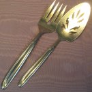ONEIDA SAND DUNE SERVING FORK & DESSERT SERVER STAINLESS FLATWARE SILVERWARE