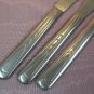 EKCO EKS 7 EKS7 3 PLACE KNIVES STAINLESS FLATWARE SILVERWARE
