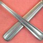 UTICA CUTLERY CO WALCO WALLCO BEACON 3 FORKS &6 KNIVES STAINLESS FLATWARE SILVERWARE