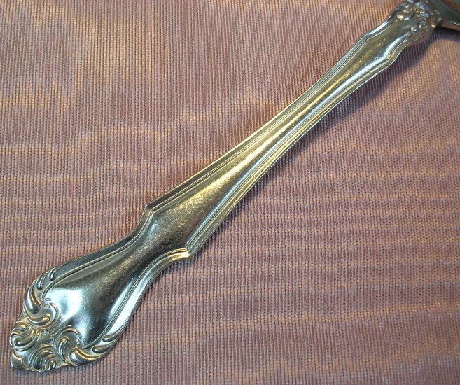 EVERBRITE PREMIER unknown pattern PLACE SPOON STAINLESS FLATWARE SILVERWARE
