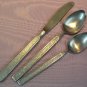STANLEY ROBERTS SRI TARQUIN 2 SPOONS &KNIFE STAINLESS FLATWARE SILVERWARE