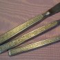 STANLEY ROBERTS SRI TARQUIN 2 SPOONS &KNIFE STAINLESS FLATWARE SILVERWARE