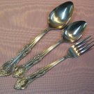 MSI MERCHANDISE SERVICE INC MARSEILLES SALAD FORK TEA& PLACE SPOON STAINLESS FLATWARE SILVERWARE