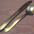 UTICA CUTLERY WALLCO UTI 35 UTI35 PLACE SPOON & KNIFE STAINLESS FLATWARE SILVERWARE
