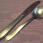 UTICA CUTLERY WALLCO UTI 35 UTI35 PLACE SPOON & KNIFE STAINLESS FLATWARE SILVERWARE