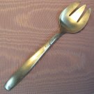INTERNATIONAL BRENTWOOD GARDEN MANOR SERVING FORK STAINLESS FLATWARE SILVERWARE