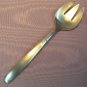 INTERNATIONAL BRENTWOOD GARDEN MANOR SERVING FORK STAINLESS FLATWARE SILVERWARE