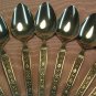 RIVIERA CORDOVA 9 TEASPOONS EXC! STAINLESS FLATWARE SILVERWARE