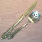 ONEIDA ROYAL BALLAD PIERCED JELLY SERVER & KNIFE NORTHLAND STAINLESS FLATWARE SILVERWARE