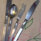 EKCO GEMINI 4pc ETERNA STAINLESS STEEL FLATWARE SILVERWARE