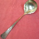 LADLE 1880's DOVE FLOWER unknown pattern FLATWARE SILVERWARE SILVERPLATE LADLE 1880's DOVE FLOWER unknown pattern FLATWARE SILVERWARE SILVERPLATE