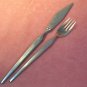 STANLEY ROBERTS RAVENNA SALAD FORK & KNIFE STAINLESS FLATWARE SILVERWARE