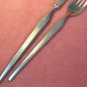 STANLEY ROBERTS RAVENNA SALAD FORK & KNIFE STAINLESS FLATWARE SILVERWARE