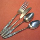 EKCO BALBOA 4pc ETERNA STAINLESS STEEL FLATWARE SILVERWARE