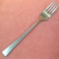 MIKASA WAVE LENGTH SATIN SALAD FORK STAINLESS STEEL FLATWARE SILVERWARE