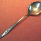 IMPERIAL SHADOW ROSE SERVING SPOON PRESTIGE STAINLESS FLATWARE SILVERWARE