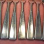 ROGERS Co ALISON or DENMARK 7 KNIVES STAINLESS FLATWARE SILVERWARE