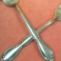 ONEIDA HERITAGE ROYAL YORK STRATHMORE DELUXE 2 SALAD FORKS STAINLESS FLATWARE SILVERWARE