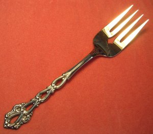ONEIDA CHANDELIER SERVING FORK EXC! COMMUNITY STAINLESS FLATWARE SILVERWARE
