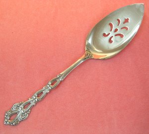 ONEIDA CHANDELIER PIERCED PIE SERVER EXC! COMMUNITY STAINLESS FLATWARE SILVERWARE