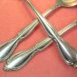 ONEIDA HERITAGE ROYAL YORK STRATHMORE DELUXE 3 PLACE SPOONS STAINLESS FLATWARE SILVERWARE