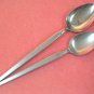 STANLEY ROBERTS SILVER ASTRO SRI TEA & SOUP SPOON STAINLESS FLATWARE SILVERWARE