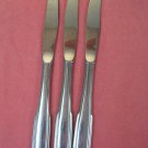 ONEIDA FREMONT GLOSSY 3 PLACE KNIVES STAINLESS FLATWARE SILVERWARE