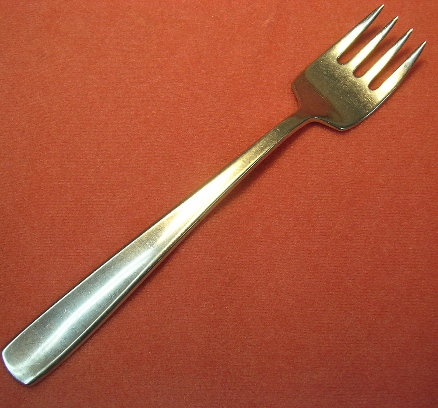 GENSE FACETTE SALAD FORK 188 SWEDEN STAINLESS STEEL FLATWARE SILVERWARE