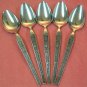RIVIERA CORDOVA 5 PLACE SPOONS STAINLESS FLATWARE SILVERWARE