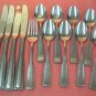 REED & BARTON RDS 5 RDS5 13pc STAINLESS FLATWARE SILVERWARE