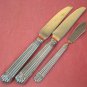 WALLACE ESPRIT SPREADER & 2 KNIVES STAINLESS FLATWARE SILVERWARE