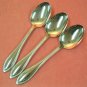 ONEIDA ARBOR AMERICAN HARMONY 3 OVAL PLACE SPOONS STAINLESS FLATWARE SILVERWARE