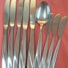 INTERNATIONAL FINLANDIA TIVOLI GUEST HOUSE 9pc INSICO STAINLESS FLATWARE SILVERWARE