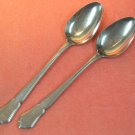 BARCLAY GENEVE BAG 8 BAG8 2 SPOONS STAINLESS FLATWARE SILVERWARE BARCLAY GENEVE BAG 8 BAG8 2 SPOONS STAINLESS FLATWARE SILVERWARE