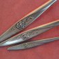 ONEIDA LASTING ROSE SERVING FORK PLACE SPOON BABY FORK DELUXE STAINLESS FLATWARE SILVERWARE
