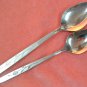 ONEIDA CAPISTRANO ONEIDACRAFT DELUXE DEMI & TEASPOON STAINLESS FLATWARE SILVERWARE