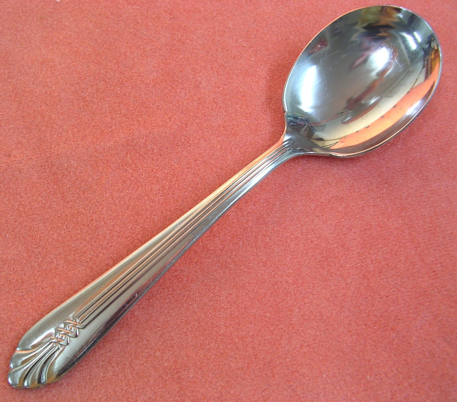 ONEIDA TEMPO SUGAR SPOON ONEIDACRAFT DELUXE STAINLESS FLATWARE SILVERWARE