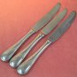CORBY HALL SCALA 3 PLACE KNIVES STAINLESS FLATWARE SILVERWARE