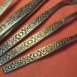 ONEIDA SPANISH MOOD KNIFE 2FORKS &3 SPOONS DELUXE STAINLESS FLATWARE SILVERWARE