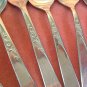 ONEIDA SPICE FORK & 8 SPOONS STAINLESS FLATWARE SILVERWARE